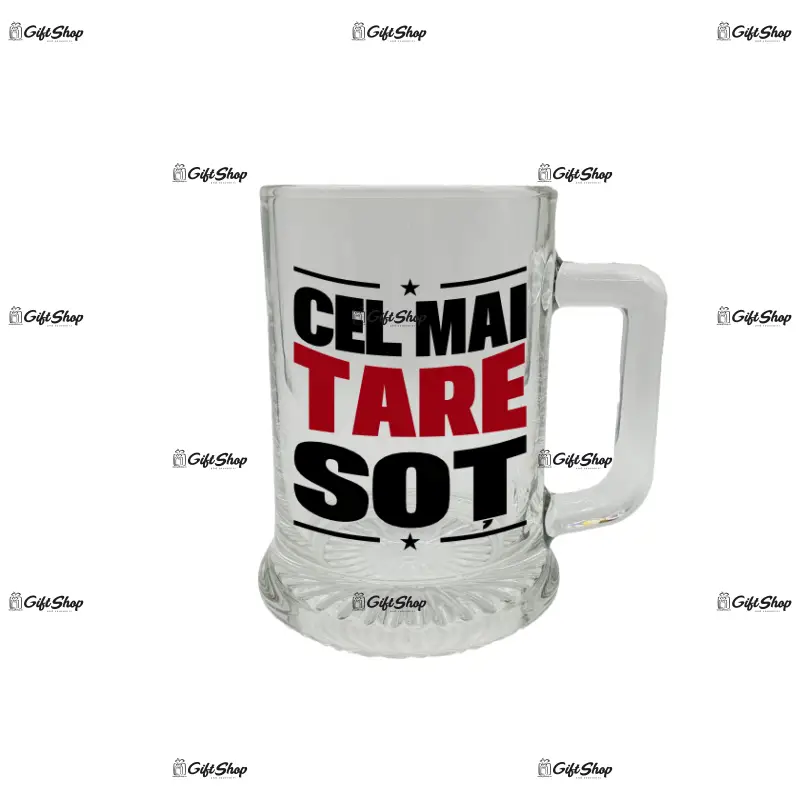 Cel mai tare sot, halba cu mesaj